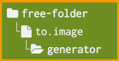 Folder2Image - Convert Directory Structures to Images Logo